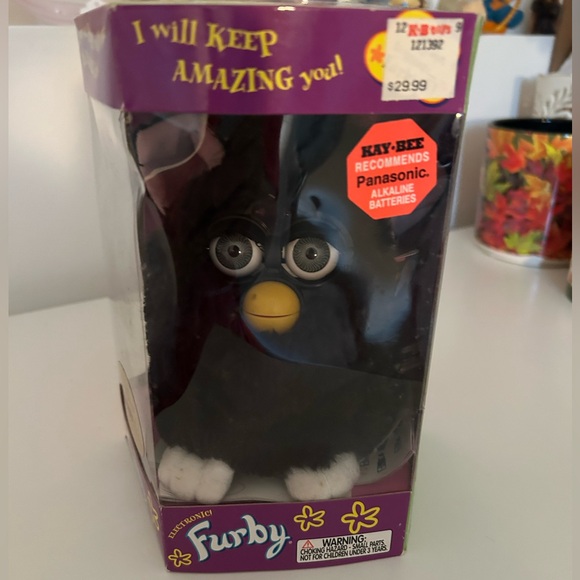 1999 Furby  Black New in Box - Model 70-800 - Works - Picture 1 of 9